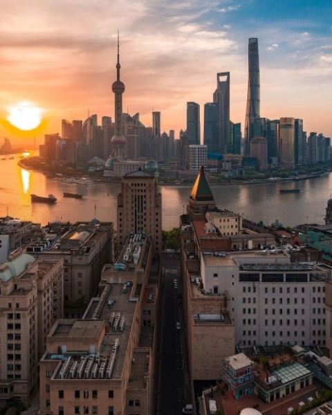 Захватывающие городские пейзажи Шанхая в фотографиях Аарона Шао (18 фото)