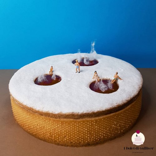 Итальянский кондитер превращает десерты в миниатюрные миры (21 фото)