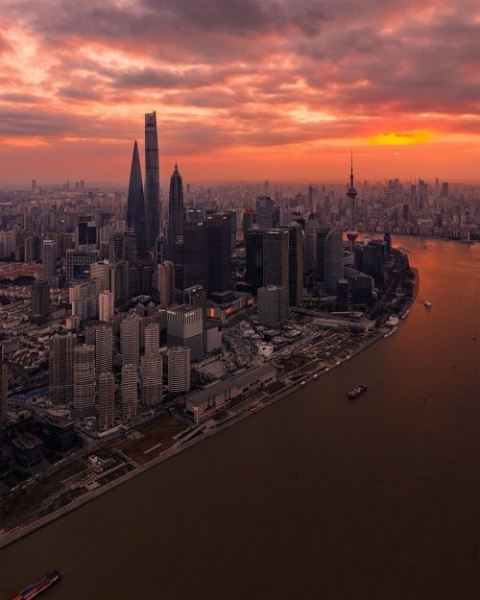 Захватывающие городские пейзажи Шанхая в фотографиях Аарона Шао (18 фото)
